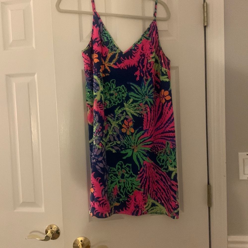Lily pulitzer swing silk dress